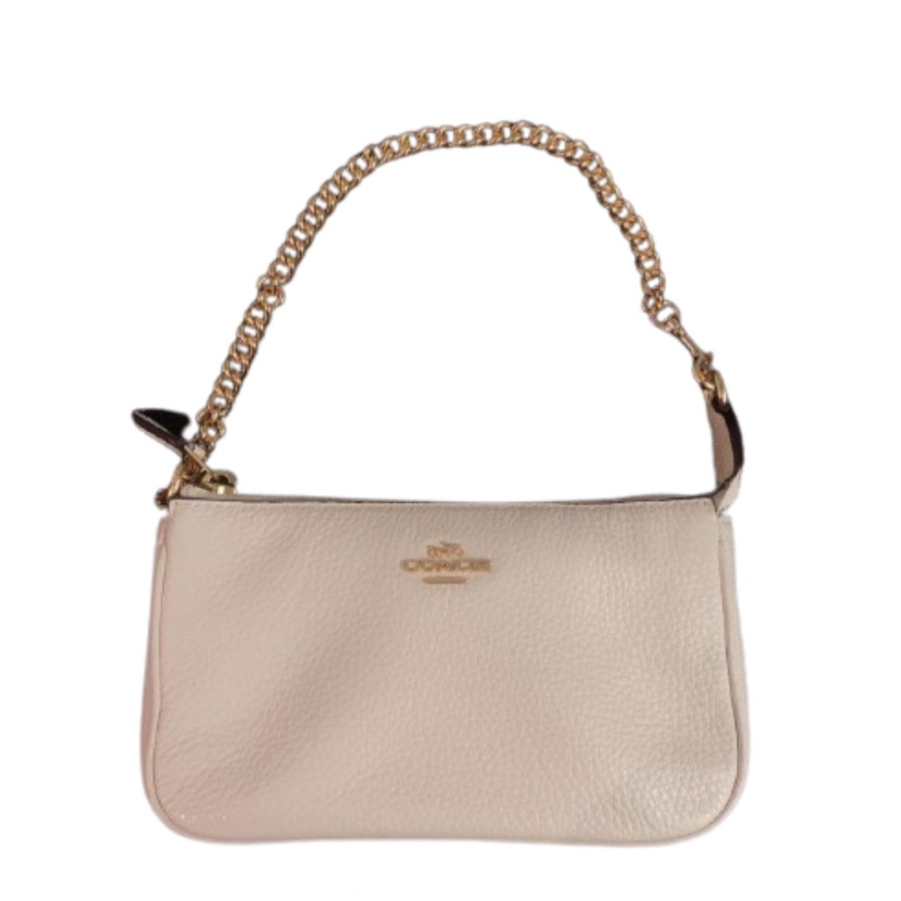 Coach Leather Pouchette